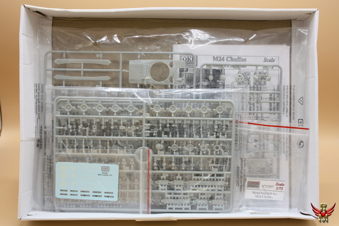 OKB Grigorov 1/72 M24 Chaffee USA WWII Light Tank