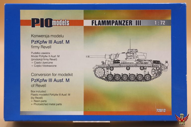 PIOmodels 1/72 Flammpanzer III Pz Kpfw III Ausf M
