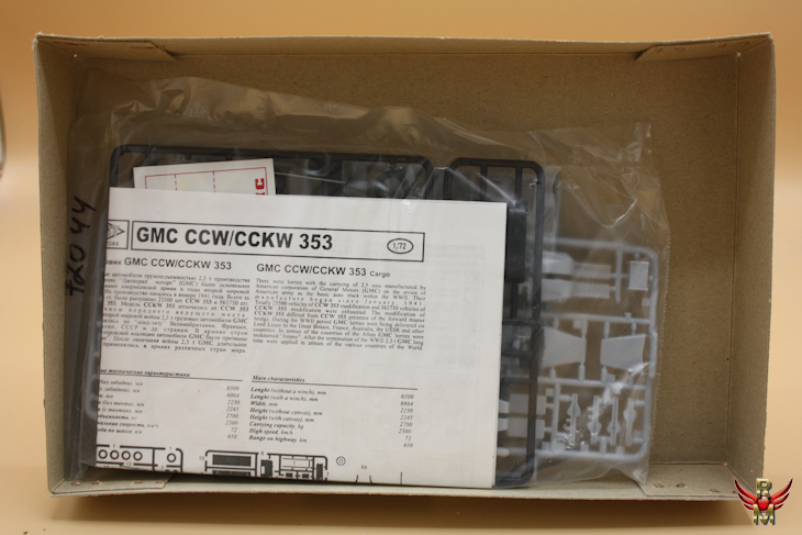 PST Model 1/72 GMC CCW CCKW 353 Cargo