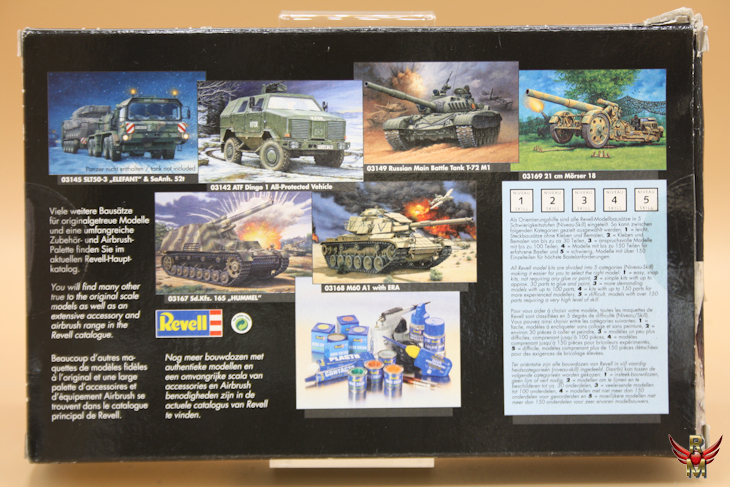 Revell 1/76 Panzer Kampfwagen II Ausf F
