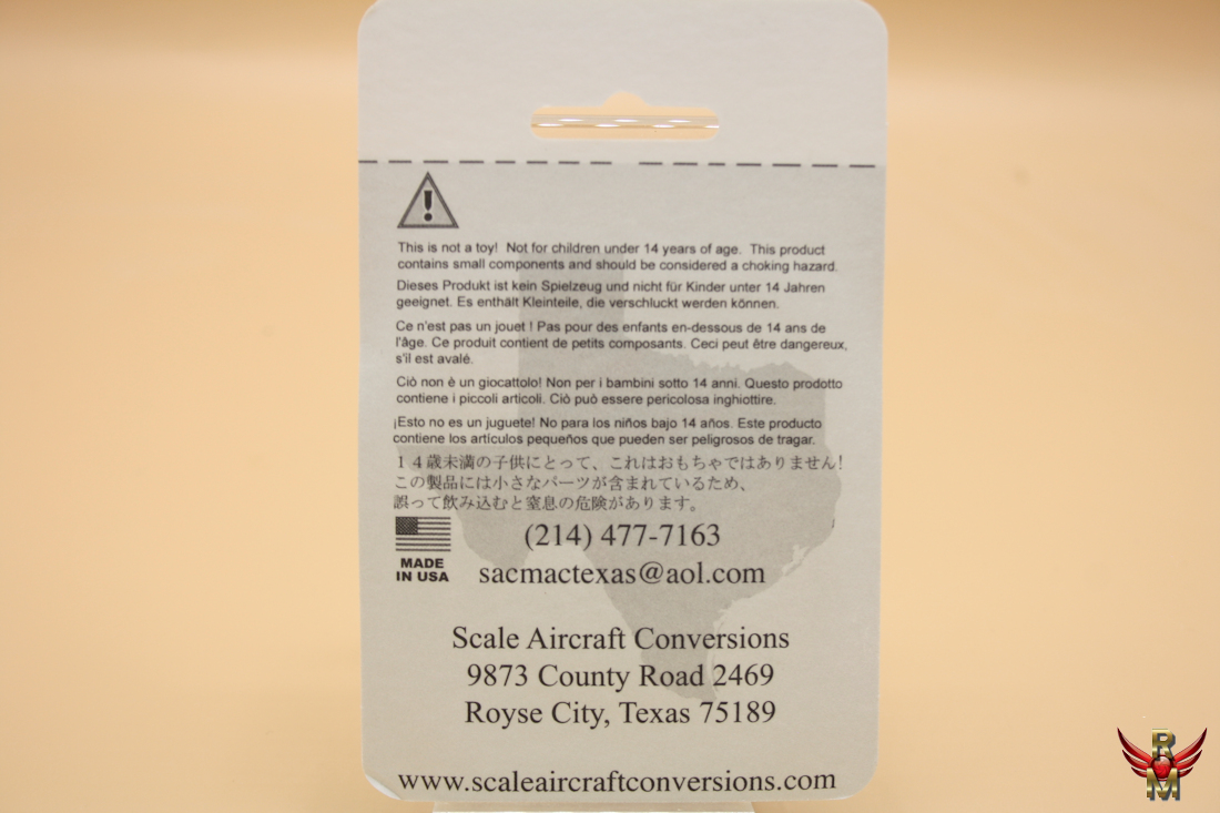 Scale Aircraft Conversions 1/72 Mirage F1 White metal Landing Gear