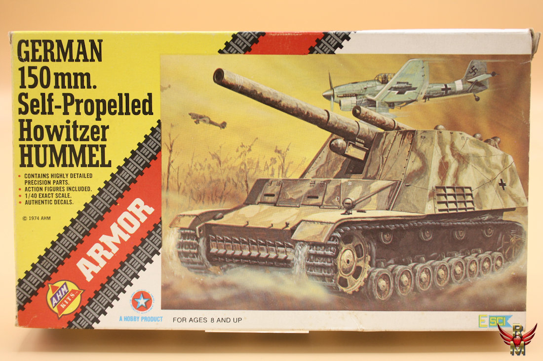 AHM ESCI 1/72 German 150mm Self-Propelled Howitzer Hummel