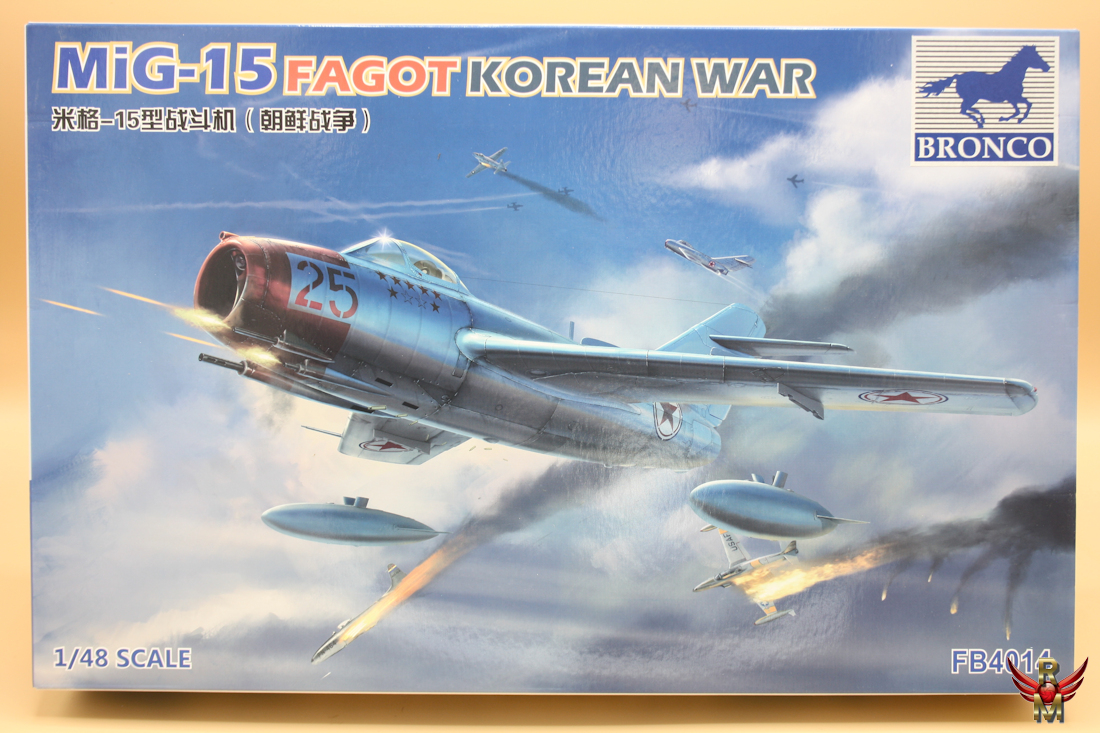 Bronco Models 1/48 Mig-15bis Fagot Korean War