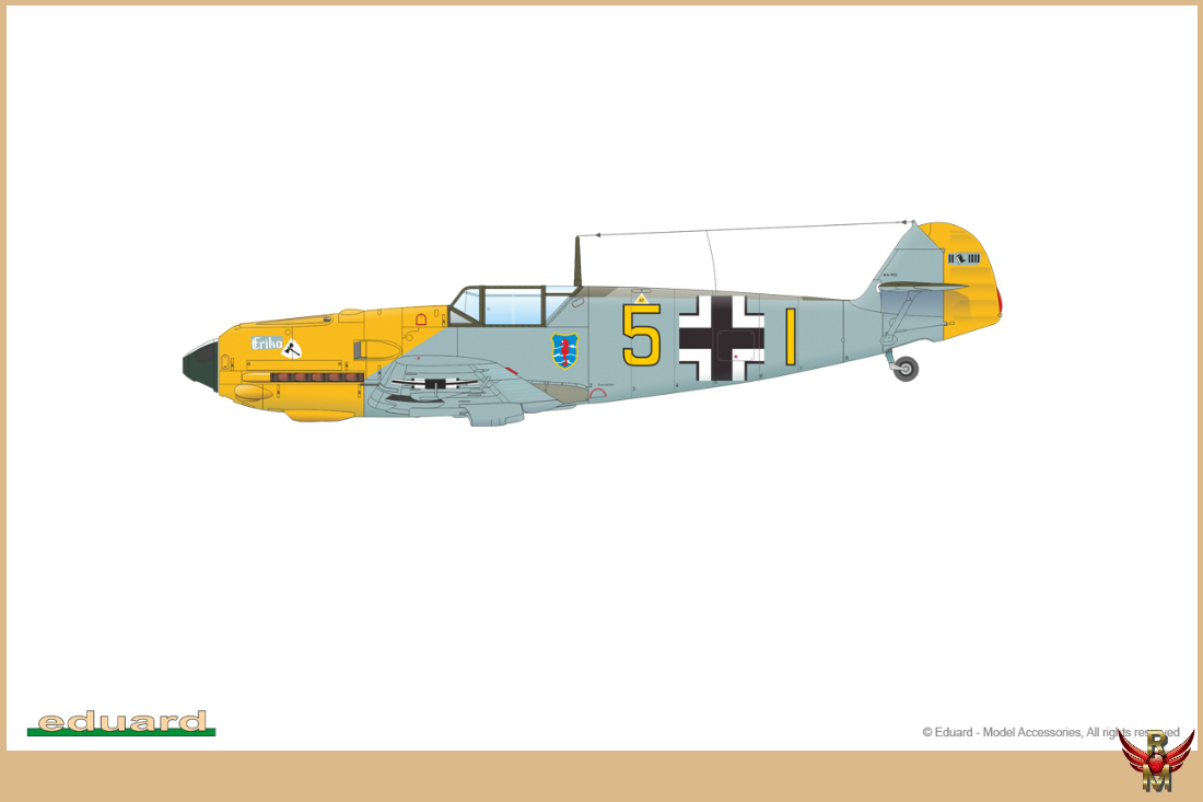 Eduard 1/48 Adlerangriff Bf-109 LIMITED EDITION