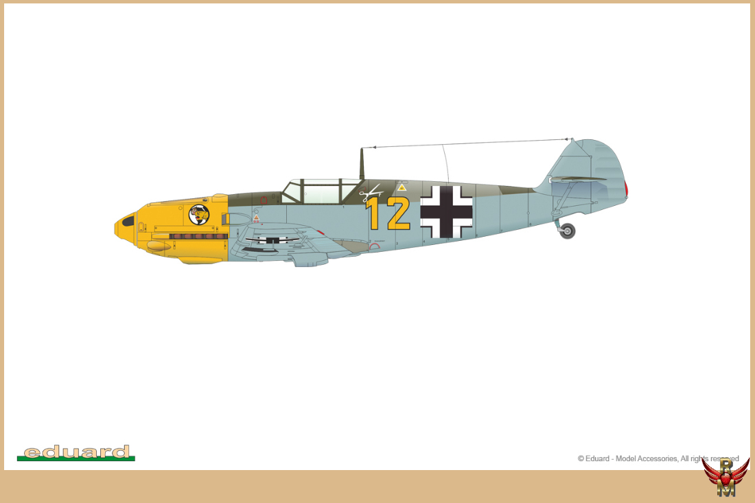 Eduard 1/48 Adlerangriff Bf-109 LIMITED EDITION