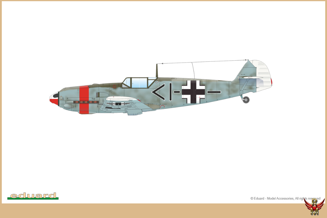 Eduard 1/48 Adlerangriff Bf-109 LIMITED EDITION