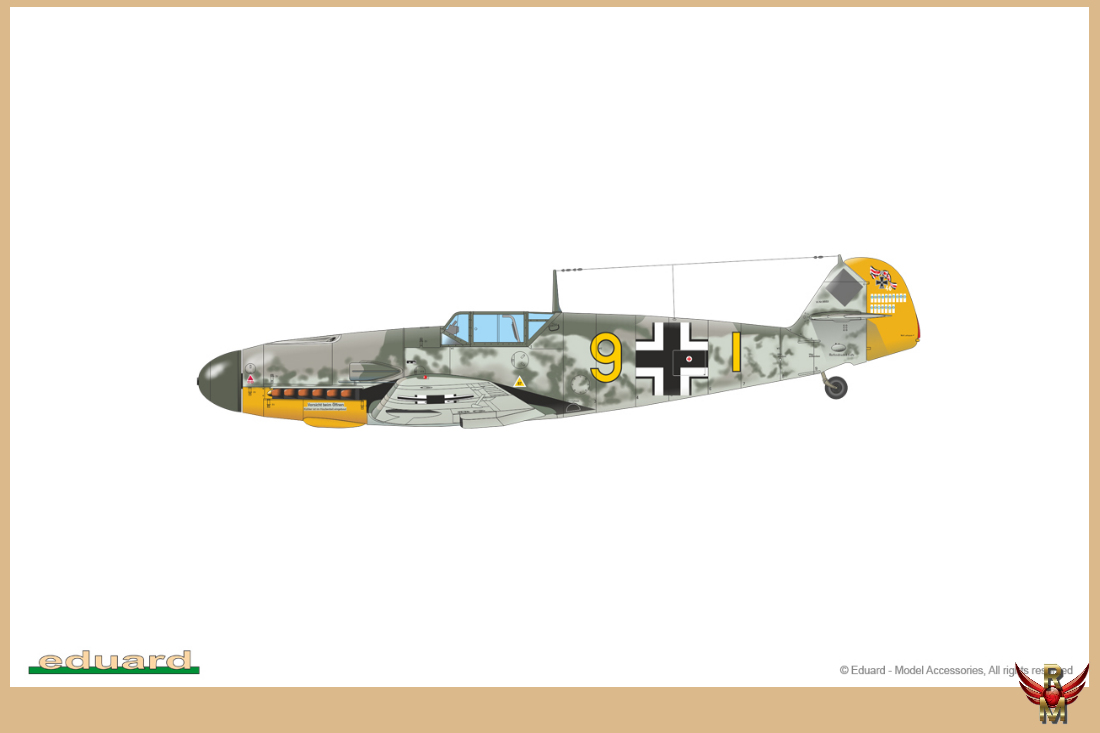 Eduard 1/48 Bf 109F-2 ProfiPack