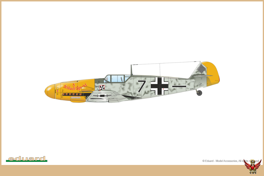Eduard 1/48 Bf 109F-2 ProfiPack