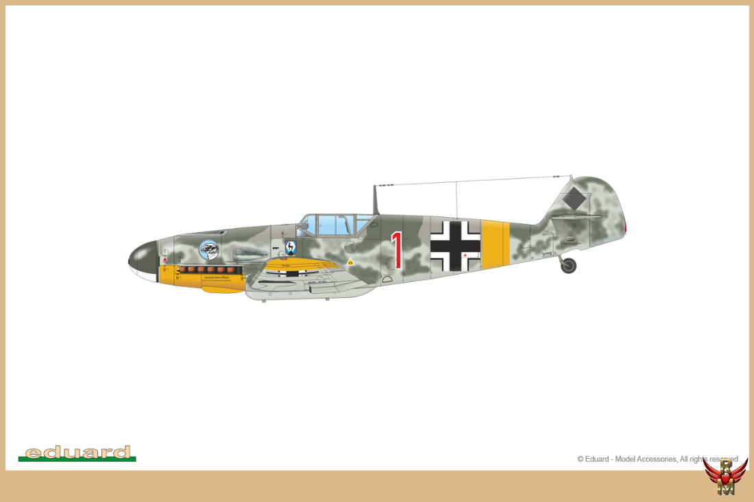 Eduard 1/48 Bf 109F-2 ProfiPack