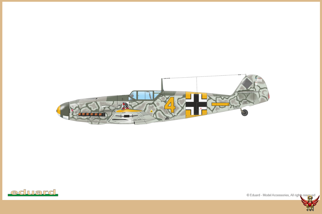 Eduard 1/48 Bf 109F-2 ProfiPack
