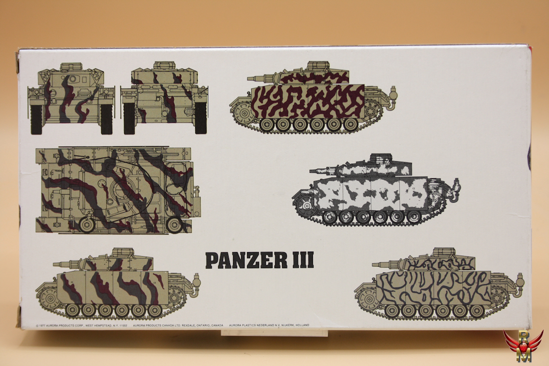 Aurora ESCI 1/72 Panzer III