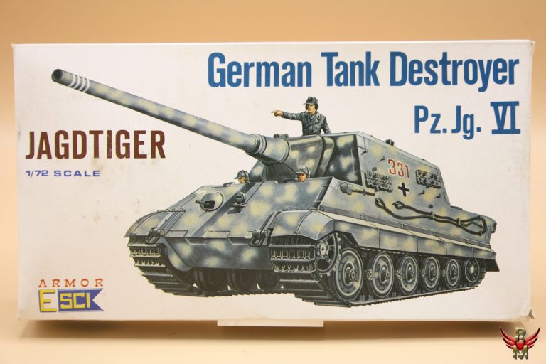 Armor ESCI 1/72 German Tank Destroyer Pz Jg VI Jagdtiger