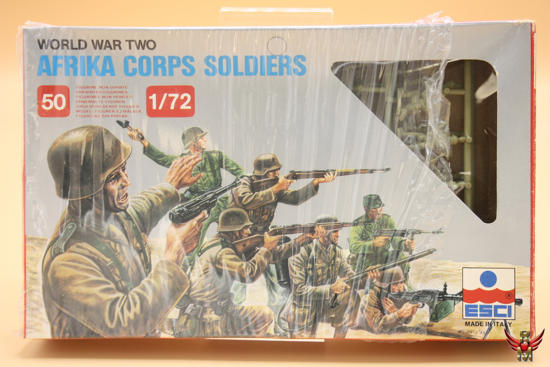 ESCI 1/72 World War Two Afrika Corps Soldiers