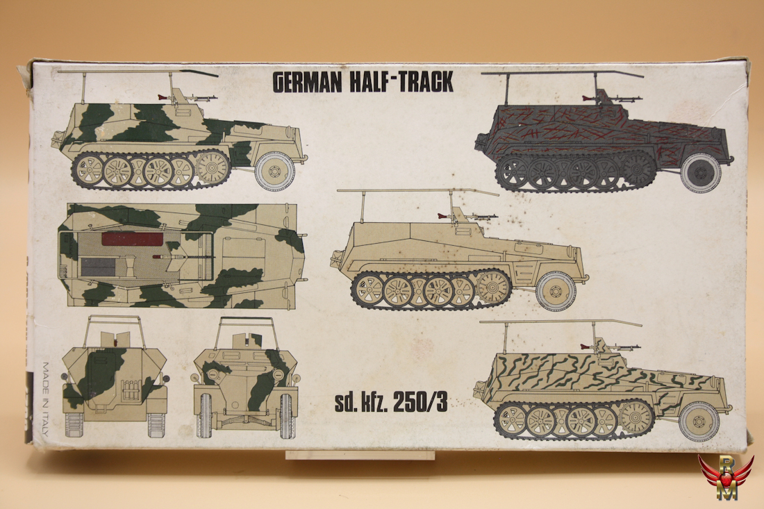 ESCI 1/72 German Half Track Sd Kfz 250/3