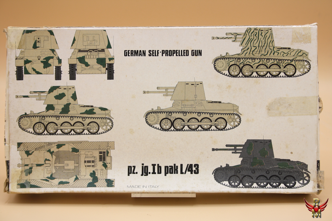 ESCI 1/72 German Self Propelled Gun Pz Jg Ib Pak L43