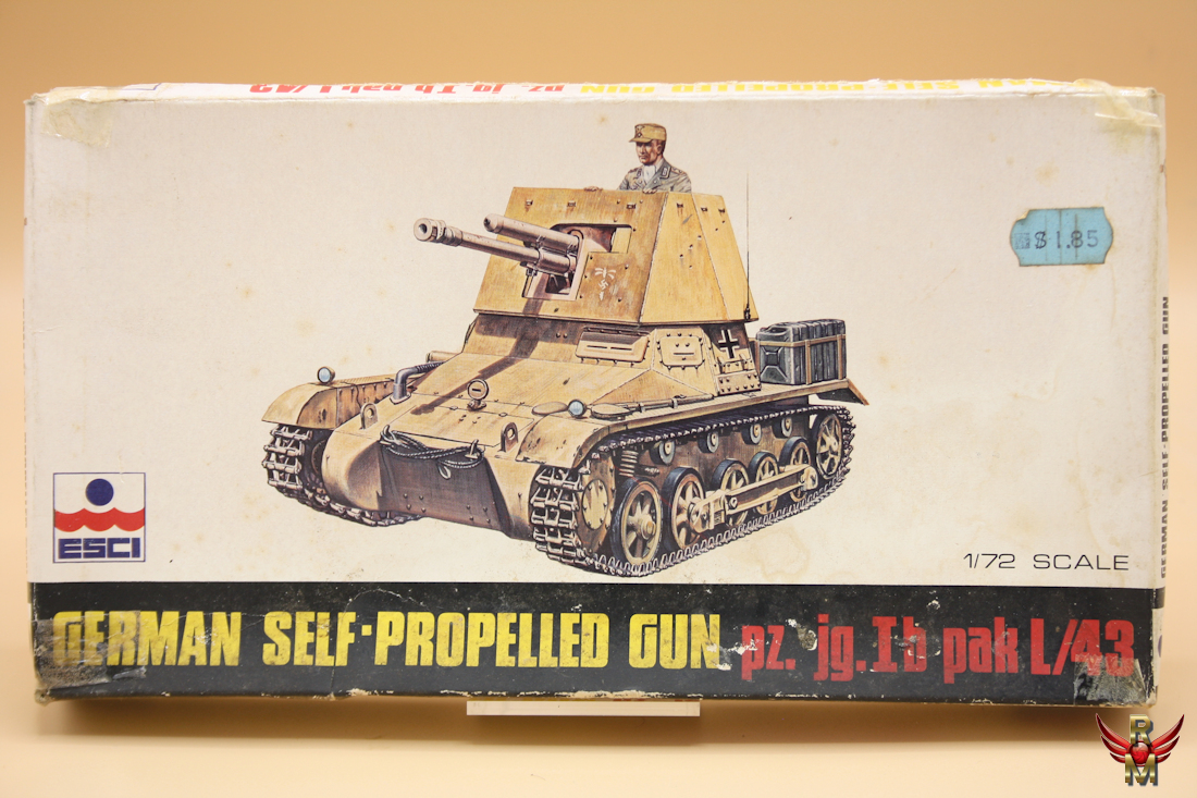 ESCI 1/72 German Self Propelled Gun Pz Jg Ib Pak L43