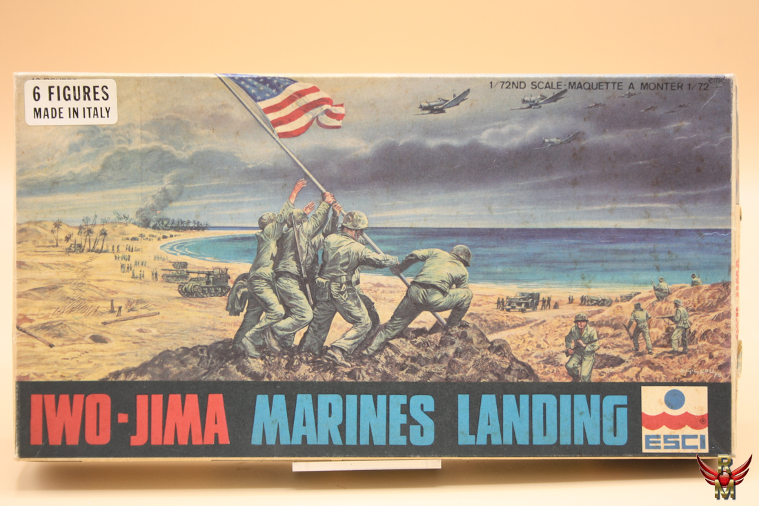 ESCI 1/72 Iwo-Jima Marines Landing