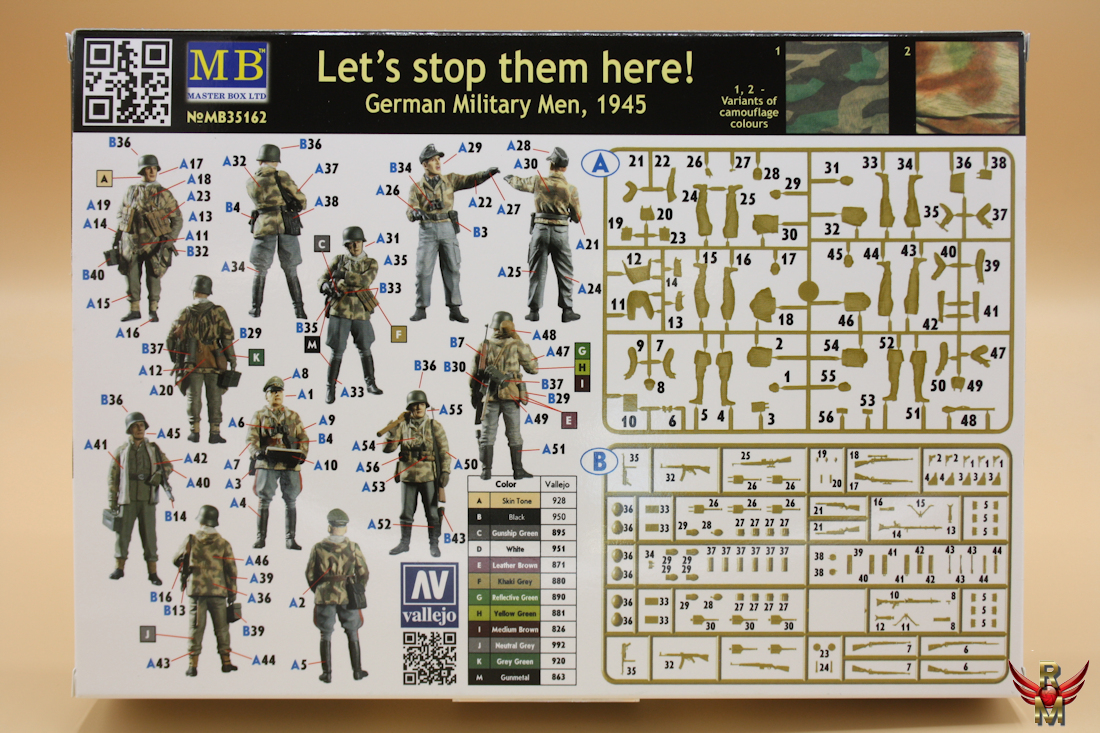 Master Box 1/35 German Military Men 1945