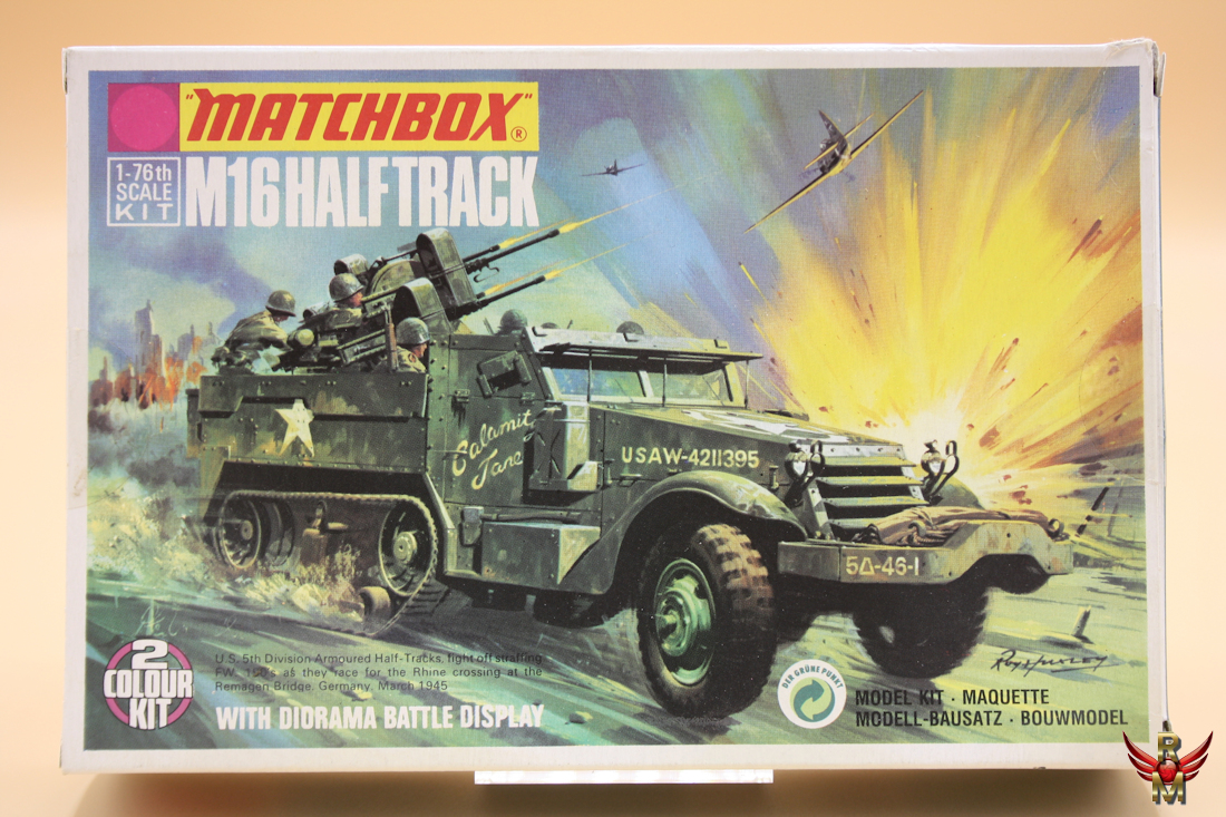 Matchbox 1/76 M16 Halftrack