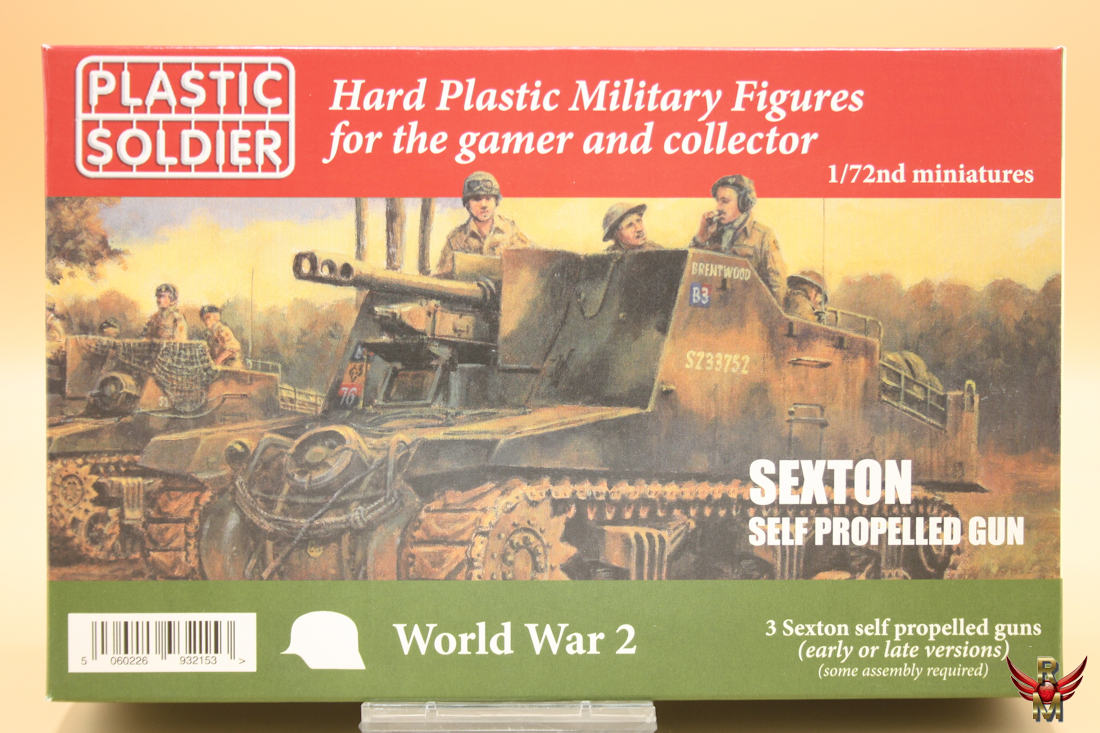 Plastic Soldier 1/72 Sexton Self Propelled Gun