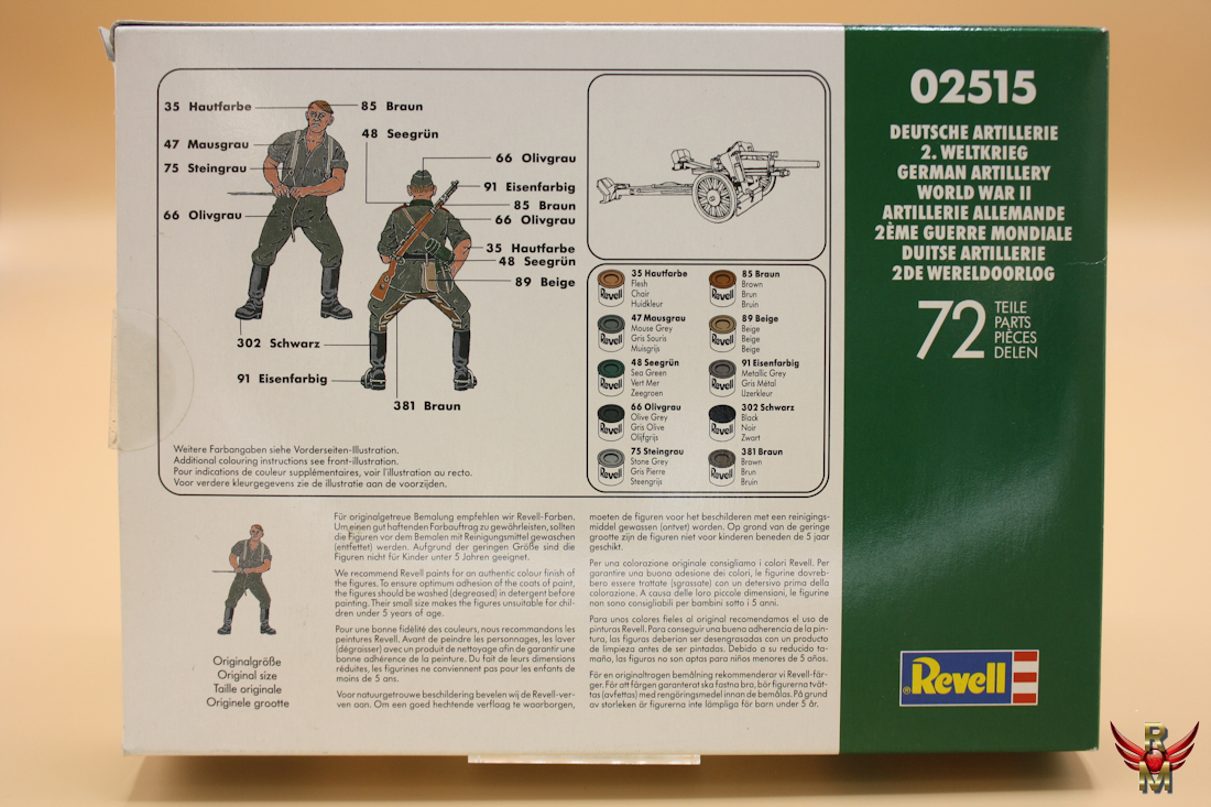 Revell 1/72 Deutsche Artillerie
