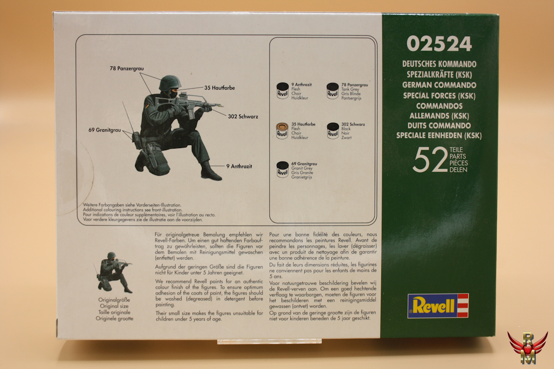 Revell 1/72 Deutsche Kommando Spezial Kräfte -