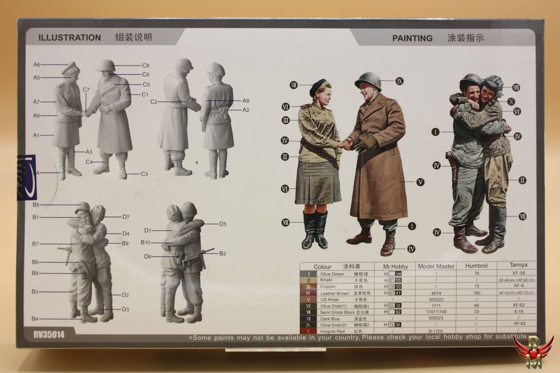 Riich Models 1/35 East meet West Elbe River 1945