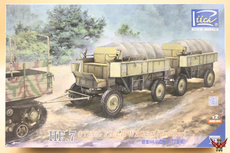 Riich Models 1/35 HF 7 Steel Field Wagon Trailer