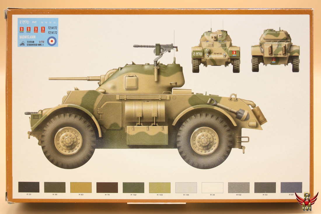 RPM 1/72 Staghound Mk I early