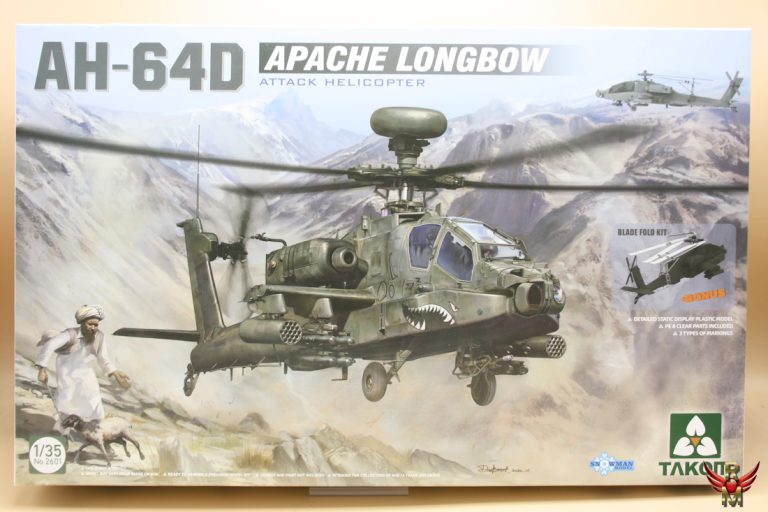 Takom 1/35 AH-64D Apache Longbow Attack Helicopter