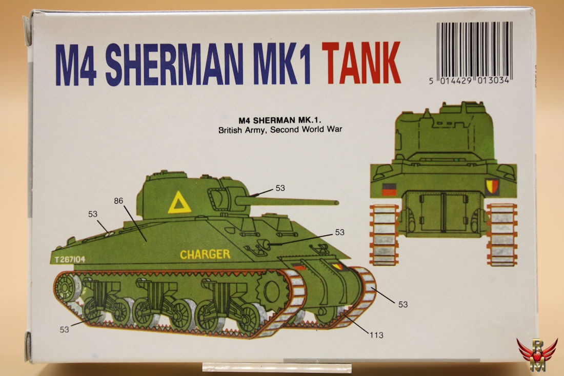 Airfix 1/76 M4 Sherman Mk I Tank