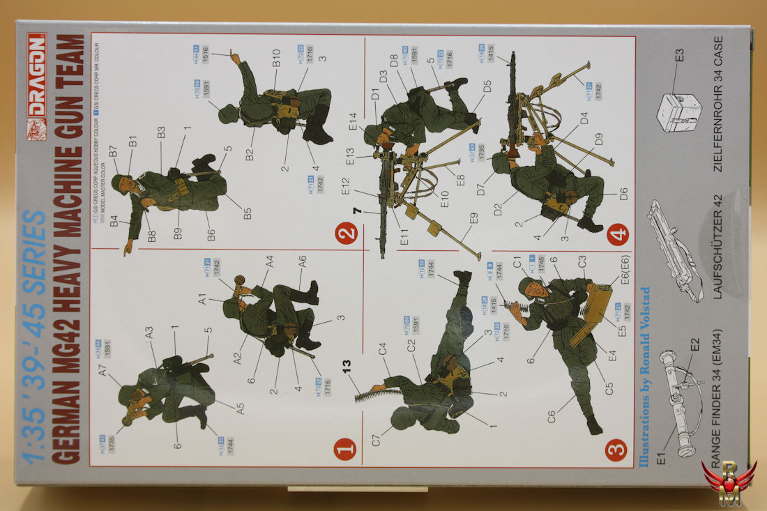 Dragon 1/35 German MG42 Heavy Machine Gun Team