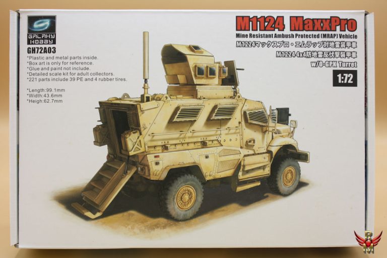 Galaxy Hobby 1/72 M1124 MaxxPro with O-GPK Turret