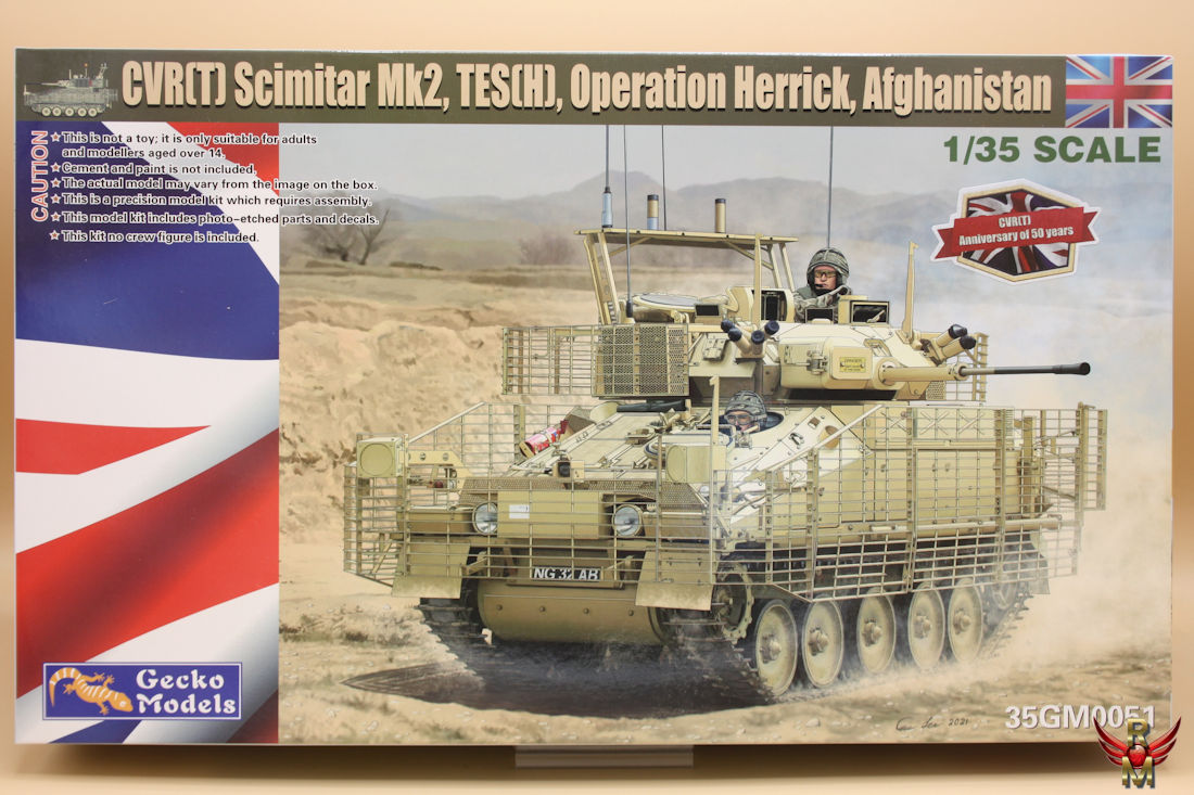 Gecko Models 1/35 Scimitar Mk2 CVR(T) TES(H)