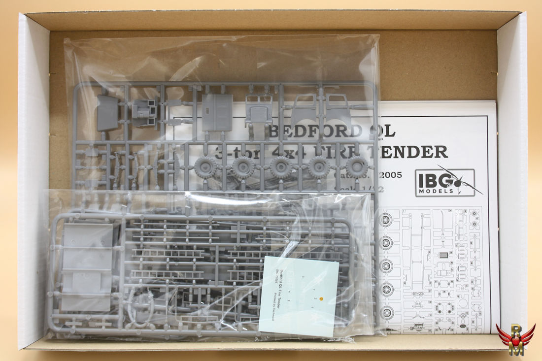 IBG Models 1/72 Bedford QL 3-ton 4x4 Fire Tender