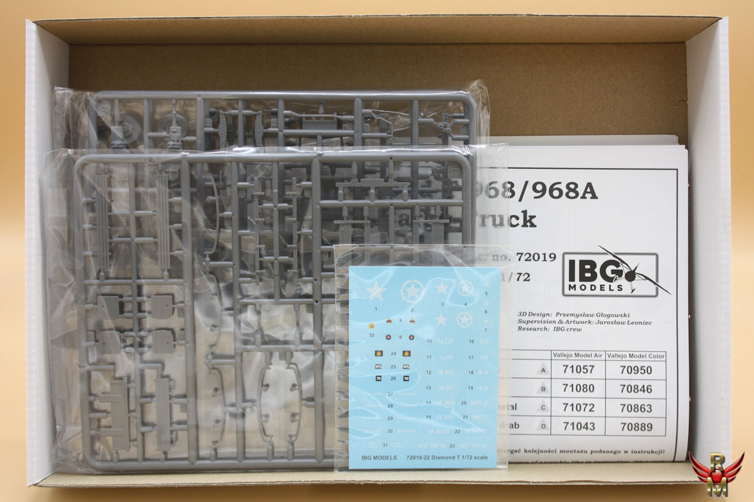 IBG Models 1/72 Diamond T 968 Cargo Truck