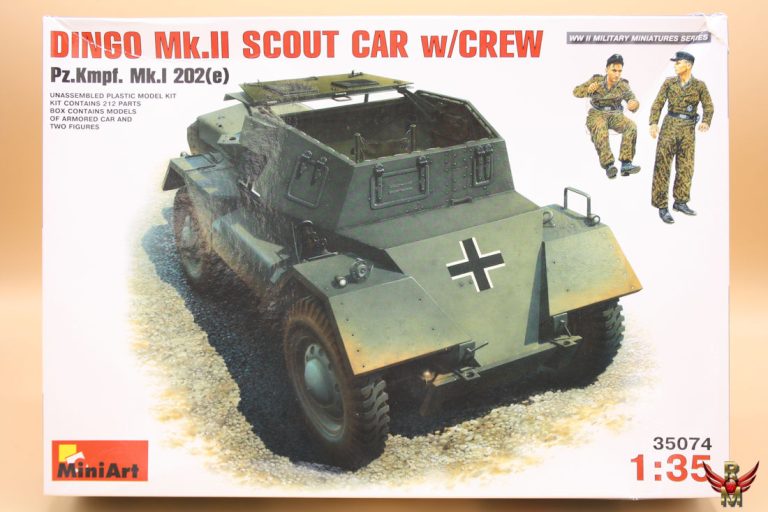 MiniArt 1/35 Dingo Mk II Scout Car with Crew