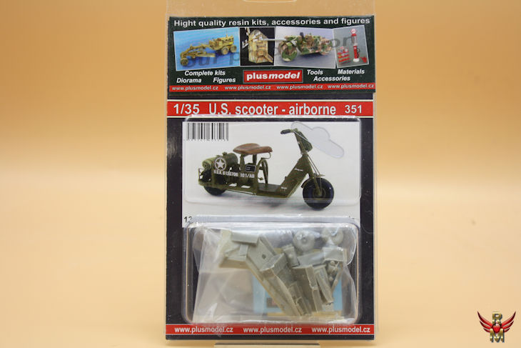 Plus Model 1/35 US Scooter Airborne