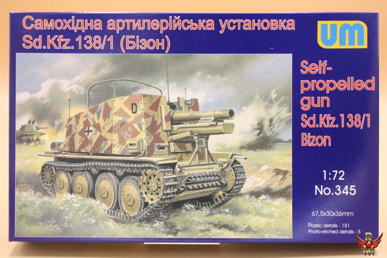Uni Models 1/72 Self propelled gun Sd Kfz 138/1 Bizon