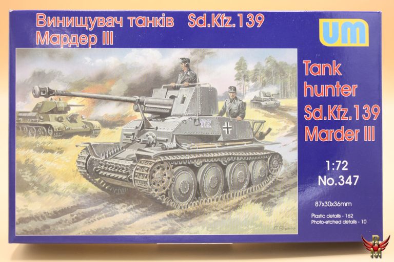Uni Models 1/72 Tank hunter Sd Kfz 139 Marder III