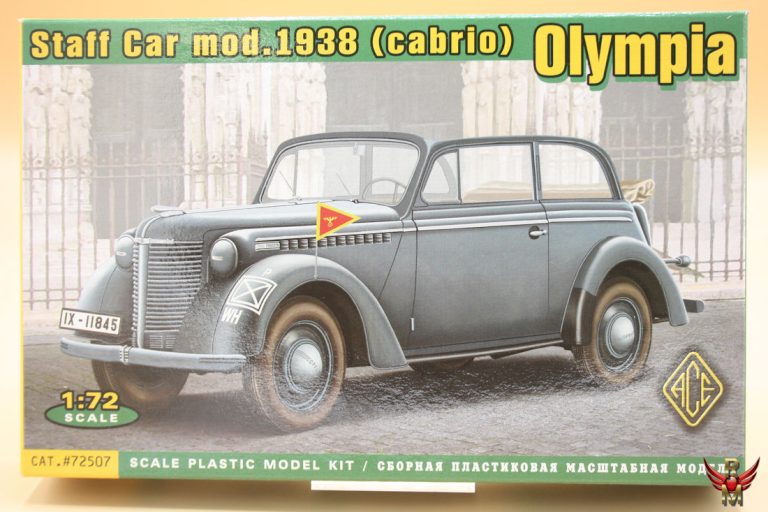 ACE 1/72 Staff Car mod 1938 cabriolet Olympia