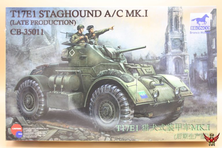 Bronco Models 1/35 T17E1 Staghound A/C Mk I Late Production