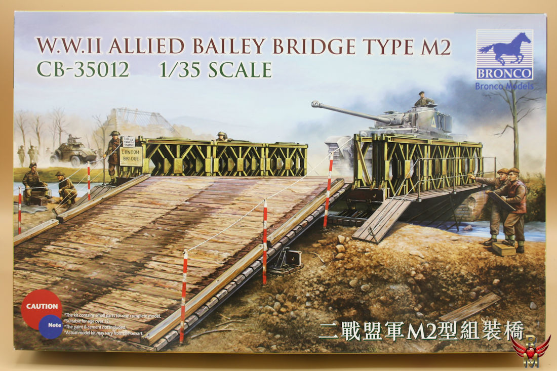 Bronco Models 1/35 WW II Allied Bailey Bridge Type M2