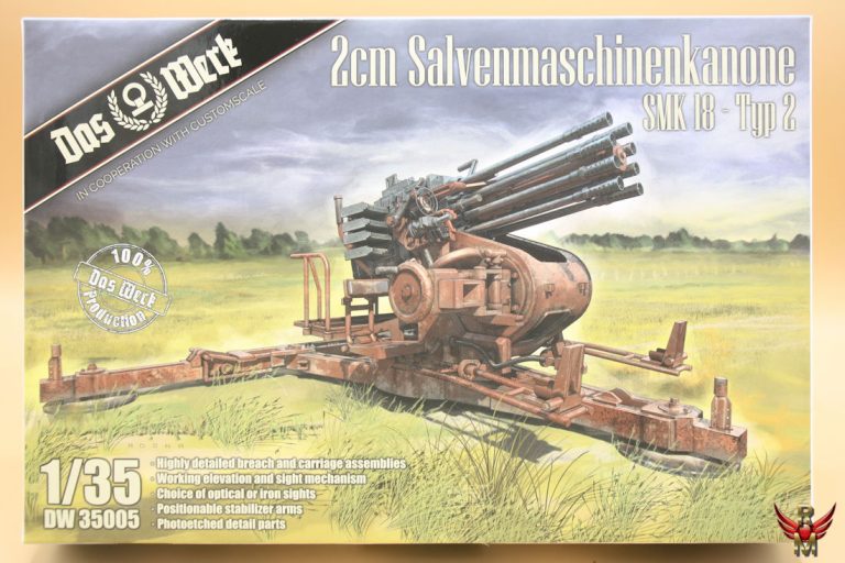 Das Werk 1/35 2cm Salvenmaschinenkanone SMK 18 Typ 2