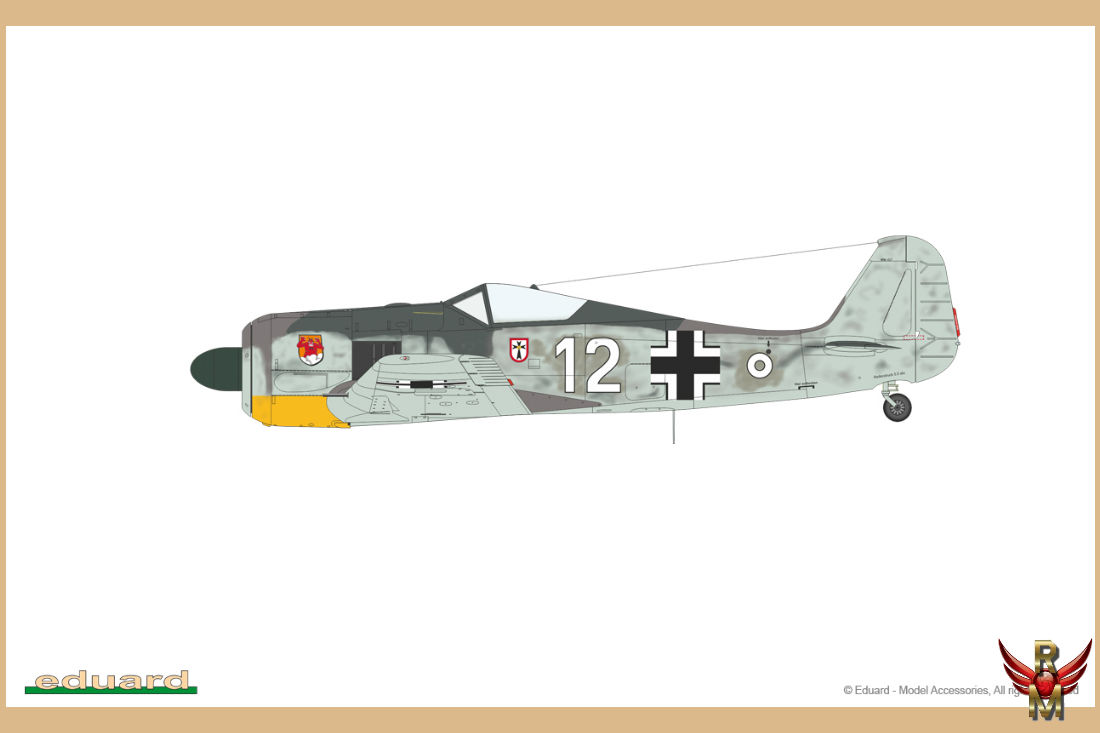 Eduard 1/48 Fw 190A-3 light fighter ProfiPACK