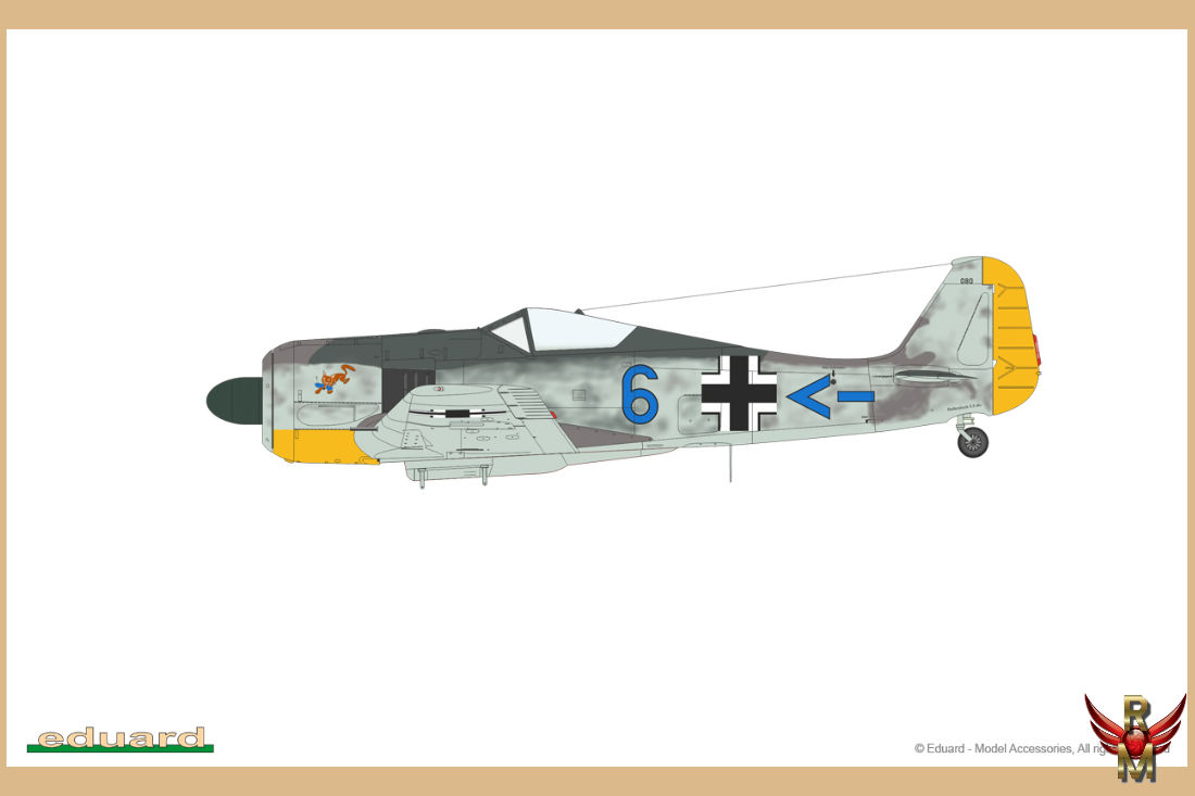 Eduard 1/48 Fw 190A-3 light fighter ProfiPACK