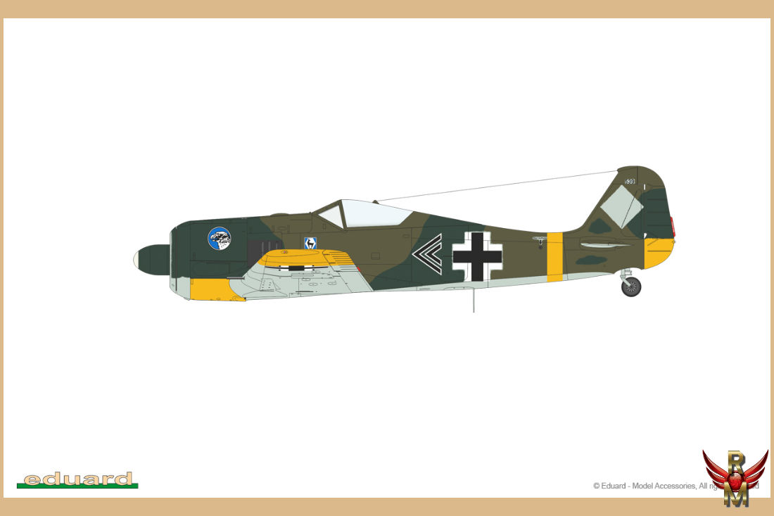 Eduard 1/48 Fw 190A-3 light fighter ProfiPACK
