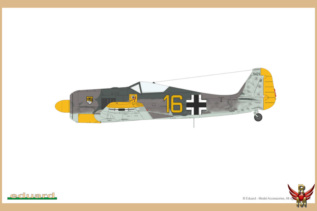 Eduard 1/48 Fw 190A-3 light fighter ProfiPACK