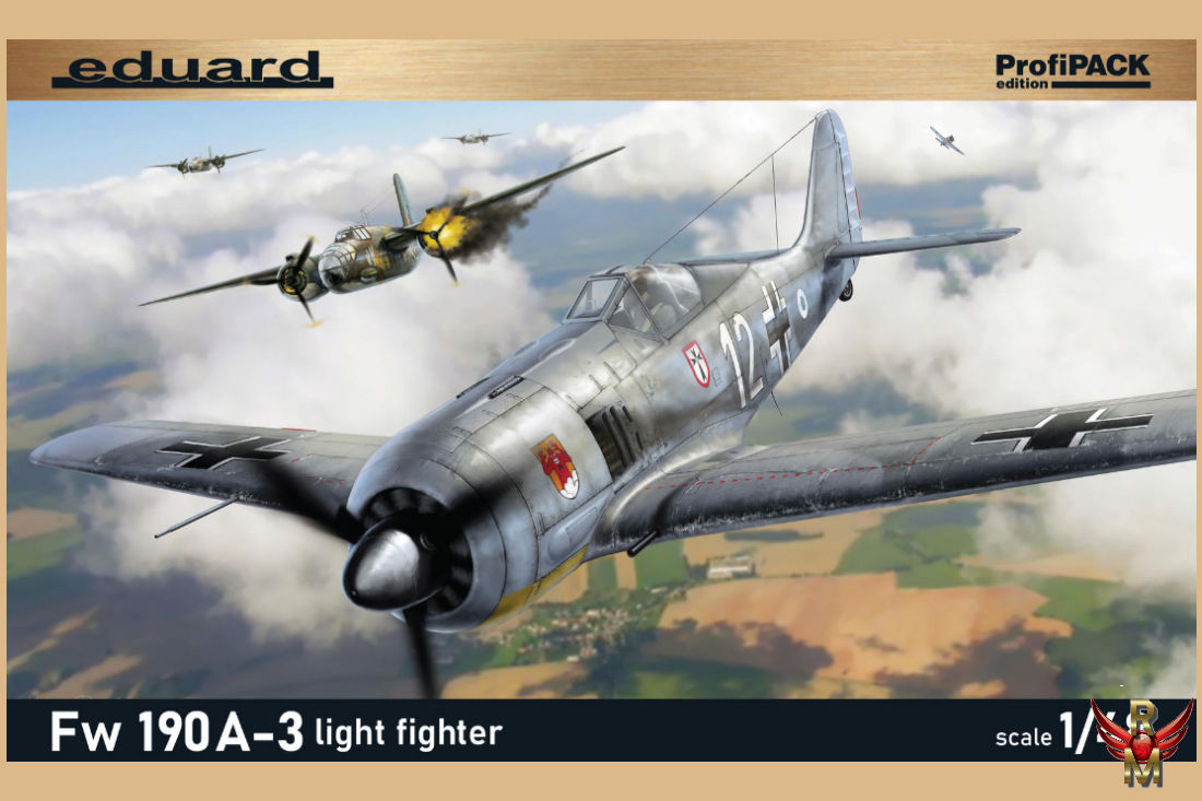 Eduard 1/48 Fw 190A-3 light fighter ProfiPACK