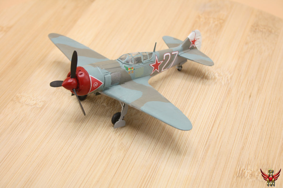 Gebouwd Model 1/72 Lavochkin La 7